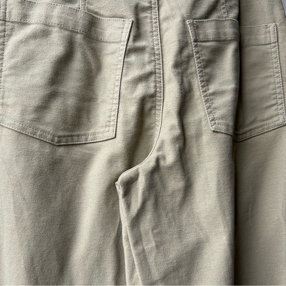 Madewell Cream Tan Moleskin Pleated Balloon Pants Sz 26 - Picture 11 of 14